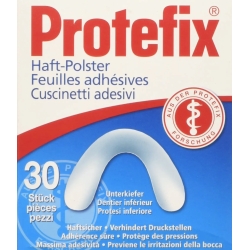 30 Cuscinetti adesivi per protesi inferiore