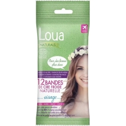 Naturals Visage - 12 Strisce depilatorie per il Viso
