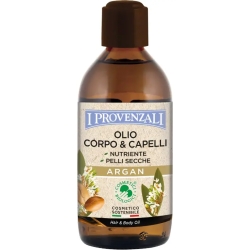 I Provenzali Olio biologico corpo e capelli Argan 200 ml
