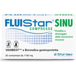 Fluistar Sinu 20 compresse - Integratore per le Vie Respiratorie