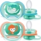 Avent succhietti ultra air 18m+ - confezione 2 ciucci colore neutro
