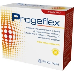 Progeflex 20 bustine da 4 g - Integratore per la funzionalità articolare