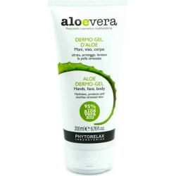 Dermo Gel Aloe - Gel per mani, viso e corpo 200 ml