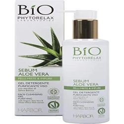 Sebum Aloe Vera - Gel Detergente Viso Purificante 200 ml