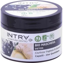 Carbone Vegetale & Zenzero - Maschera Capelli Detox 250 ml