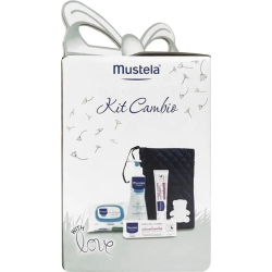 Mustela Kit cambio - set regalo con prodotti e portapannolino