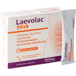 Laevolac Stick 10 bustine - Integratore per il transito intestinale