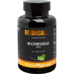 Botanical Mix Multiminerali Zinco 60 compresse - integratore enetgetico