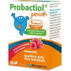 Probactiol Junior 28 Compresse Masticabili - Integratore Di Probiotici Vivi