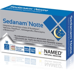 Sedanam Notte - Integratore per il rilassamento ed il benessere mentale 30 compresse