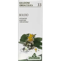 Specchiasol Boldo 33 - Soluzione Idroalcolica 50 ml