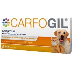 Carfogil - Mangime complementare per Cani e Gatti 30 compresse