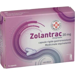 Zolantrac 14 capsule 20 Mg - farmaco per il reflusso