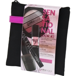 Sensational Look N.2 - Palette ombretti + Eyeliner + gloss + smalto