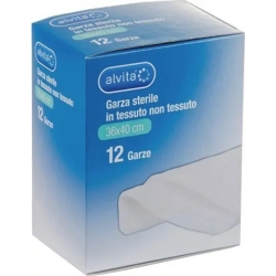 ALVITA Garza Sterile TNT - 12 Garze 36x40 Cm