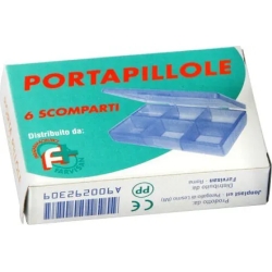 Porta Pillole A 6 Scomparti
