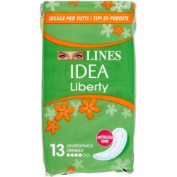 Idea Liberty - 13 assorbenti giorno anatomici