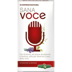 Sana Voce 30 Compresse Masticabili - Integratore Per Favorire Il Tono Della Voce