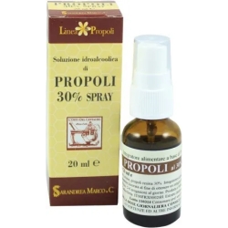Propoli 30% Spray 20 ml - Integratore Per Le Vie Respiratorie