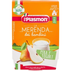 Plasmon La merenda dei bambini Pera e Yogurt 2 x 120 g