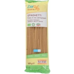Fior Di Loto Zero% Glutine - spaghetti  di riso semigreggio gluten-free 500 g