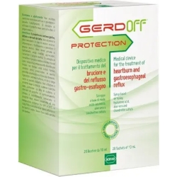 Gerdoff Protection 20 Bustine - Trattamento bruciore e reflusso