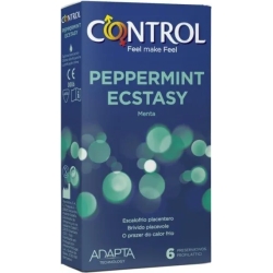 Control Peppermint Ecstasy - 6 profilattici alla menta