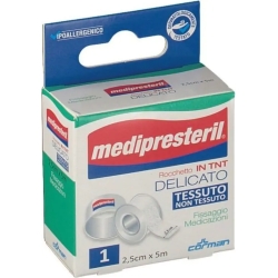 Medipresteril Rocchetto In Tnt Delicato Per Fissaggio Di Medicazioni 2,5 cm x 5 Mt