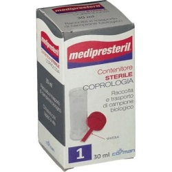 Medipresteril Contenitore Sterile Corpologia Da 30 ml