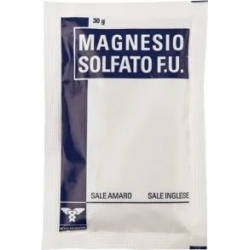 Magnesio Solfato F.U. Bustina 30 gr - Lassativo In Polvere