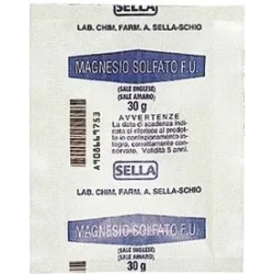 Magnesio Solfato F.U. Bustina 30 G - Lassativo in polvere