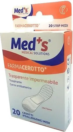 Cerotto Meds Poliuretano Ipoallergenico Classico Medio 20 Pezzi 20 Pz - Foto 7