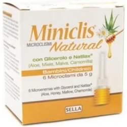 Miniclis Natural - 6 Microclismi Per Bambini