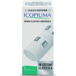 Icopiuma Benda Elastica Universale 10 cm x 4,5 Mt