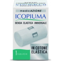 Icopiuma Benda Elastica Universale 5 cm x 4,5 Mt