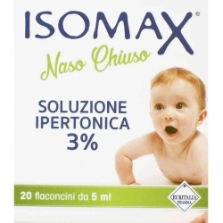 Isomax Naso Chiuso - Soluzione Ipertonica 3% - 20 Flaconcini