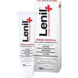 Lenil Primo Soccorso - Crema idrofila per ustioni e ferite 50 ml