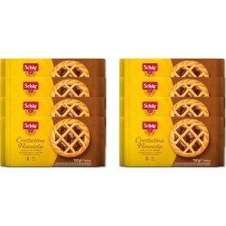 4 crostatine senza glutine - nocciola