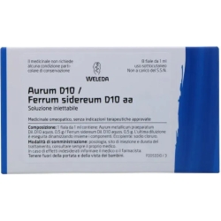 Aurum Ferrum Sidereum D10 AA - Rimedio omeopatico 8 fiale