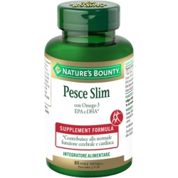 Nature S Bounty Pesce Slim 60 Perle - integratore di omega 3
