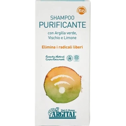 Shampoo Purificante con Argilla verde Vischio e Limone 250 Ml