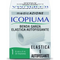 Icopiuma Benda Garza Elastica Autofissante 6 cm x 4 Mt