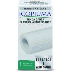 Icopiuma Benda Garza Elastica Autofissante 10 cm x 4 Mt