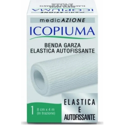 Icopiuma Benda Garza Elastica Autofissante 8 cm x 4 Mt