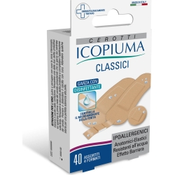 Icopiuma 40 Cerotti Classici Ipoallergenici Misure Miste
