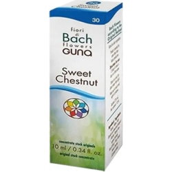 Sweet Chestnut 30 Guna - Gocce omeopatiche Fiori di Bach 10 ml