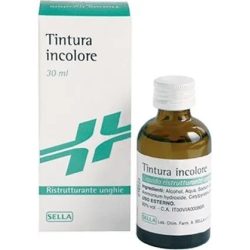 Tintura Incolore per unghie 30 ml - disinfettante e fortificante