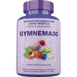 Gymnema 30 - Integratore Per Il Controllo Del Senso Di Fame 60 Capsule da 450 mg