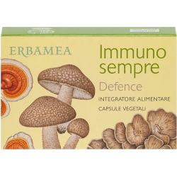 Erbamea Immunosempre Defence 24 Capsule - Integratore Per Il Sistema Immunitario