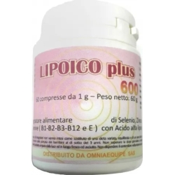 Lipoico Plus 600 - Integratore Per Il Sistema Nervoso 60 Compresse